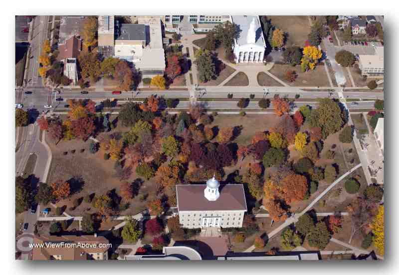 Aerial Photo, Appleton, Wisconsin, Lawrence University