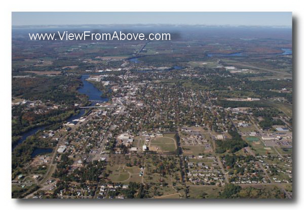 Aerial Photo Merrill Wisconsin