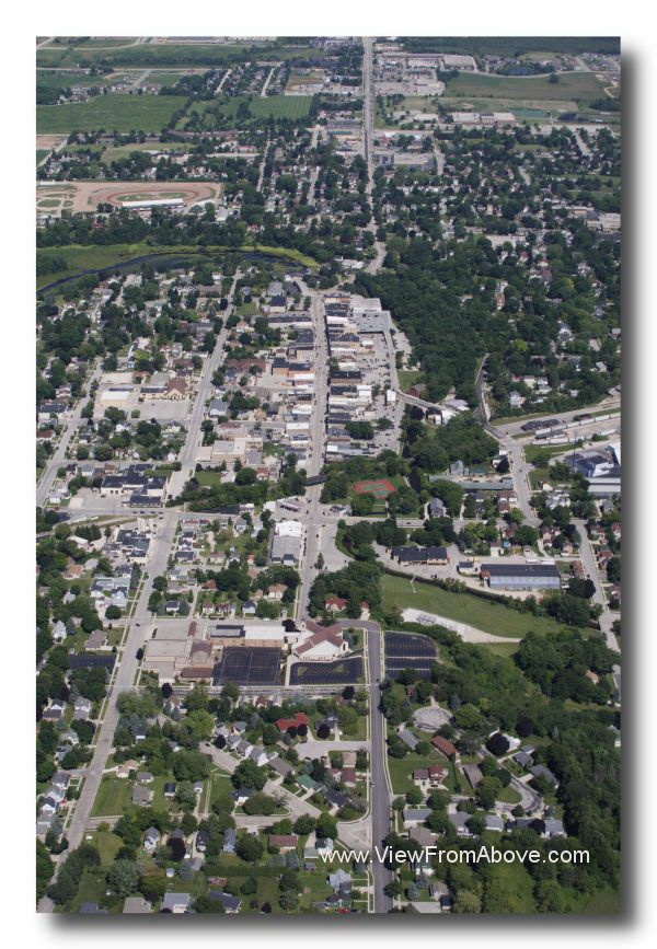 Aerial Photo Plymouth, WI