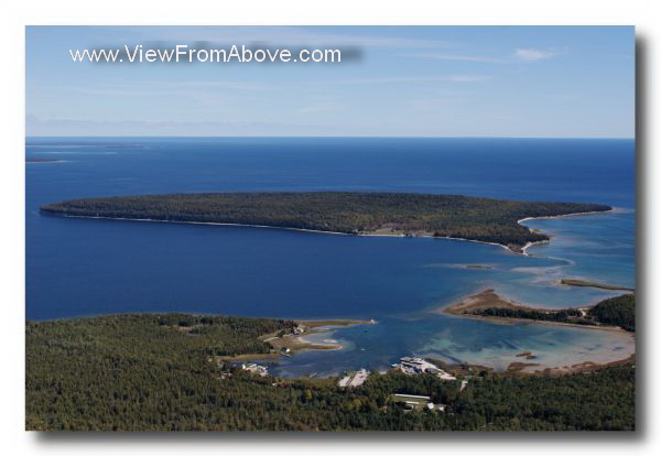 Rock Island Aerial Photo
